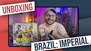 Unboxing Board Game Brazil Imperial - Lançamento Meeple Br 