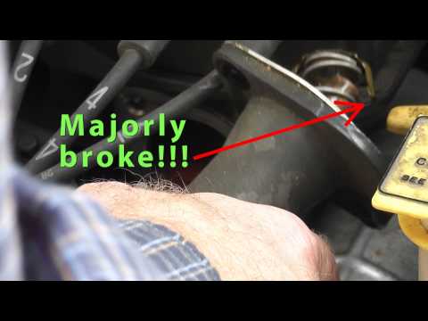 Thermostat replacement on 2002 Town and Country