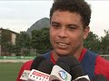 Ronaldo back in training after injury