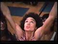 Gladys Portugues chinups in Pumping Iron 2