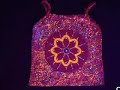 Ladies hand painted uv glow Wear Ladies hand painted uv glow Wear