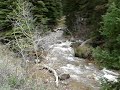 4x4 Quad Crossing the River at Tibble Fork Utah 4x4 Quad Crossing the River at Tibble Fork Utah