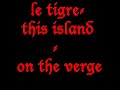 le tigre - On the verge