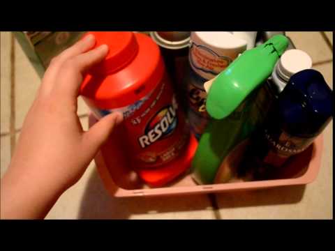 how to organize under your kitchen sink