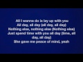 PARTYNEXTDOOR - Peace of Mind Lyrics