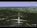 NTSB UA93 flight animation on Google Earth
