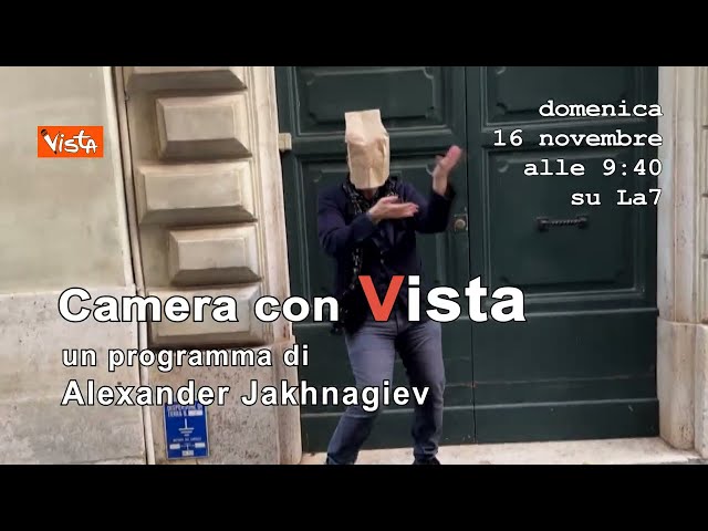 Non lo volevo dire per cattiveria. Su Camera con Vista, il programma di Alexander Jakhnagiev su La7