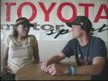 celebrity interviews.

filmed at willow springs raceway in preparation for the 2007 toyota pro/celebrity race.

featuring:
martina navratilova, kathryn morris, kendra wilkinson, bucky lasek, emily procter, joshua morrow, and aisha tyler.

www.myspace.com/buckylasek1