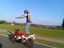 Standing on NSR 125