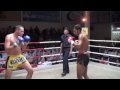 Charlie (Tiger Muay Thai) scores a 2nd round KO @ Patong Stadium