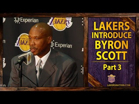 Video: Lakers Introduce Byron Scott (PT III) - On Relationship With Kobe Bryant