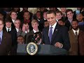 Click here to watch this video President Obama Welcomes BCS Champion Alabama