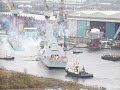 HMS Dragon (Type 45 Destroyer) Launch