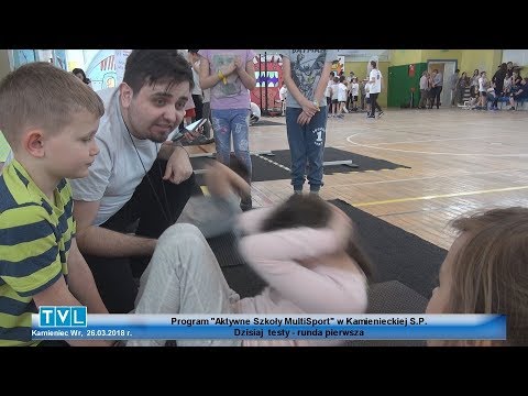 Click to View : Aktywne Szkoły MultiSport runda pierwsza w Kamienieckiej S.P. 26 marca 2018 roku