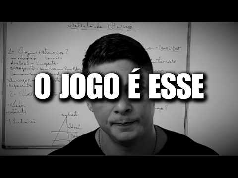 A VIDA NÃO É JUSTA, APRENDA A JOGAR