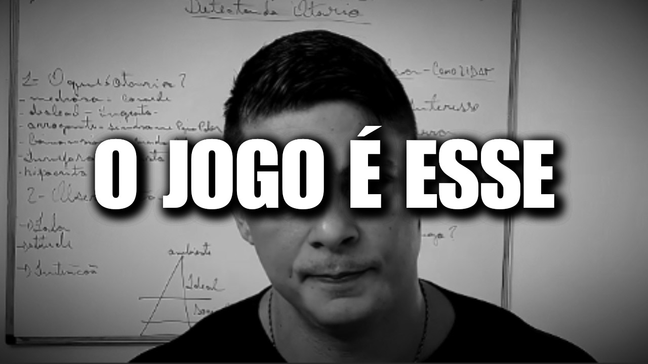 A VIDA NÃO É JUSTA, APRENDA A JOGAR