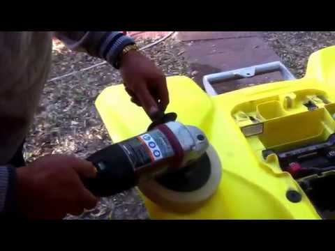 how to repair atv plastics