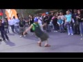 Korean Breakdancers on Times Square