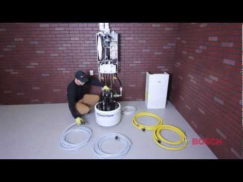 how to fit system boiler