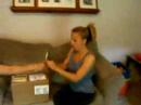 co-authors heather kempskie and lisa hanson receive their copies of book!