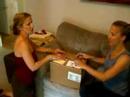 co-authors heather kempskie and lisa hanson receive their copies of book!