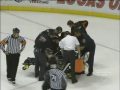 James Wisniewski Injured  + Holmstrom Elbow? - Wings Ducks Game 3 - May 5 09