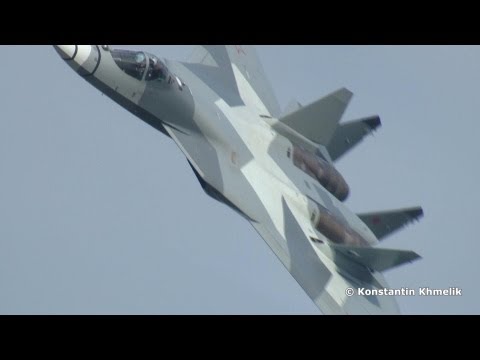 Сухой Т-50 ПАК ФА 100 лет ВВС России Sukhoi T-50 PAK FA 100 years of Russian Air Force