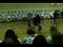 Rob dancing with friends