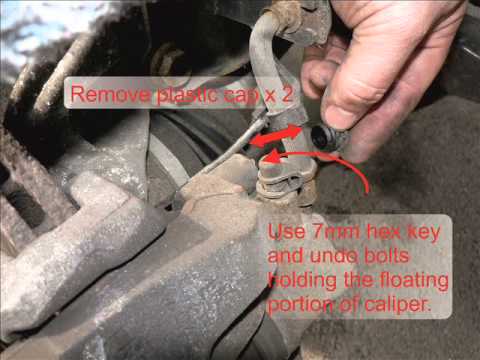 how to bleed vectra b brakes
