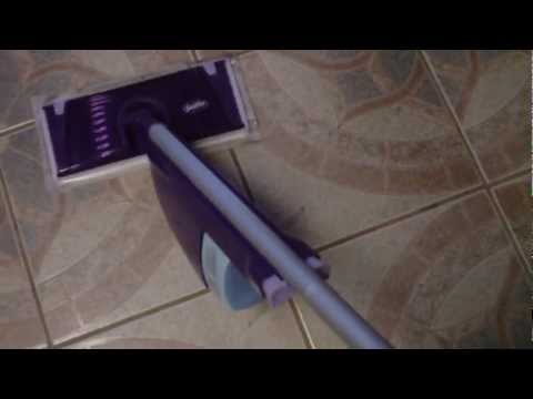 how to attach swiffer wet jet pad