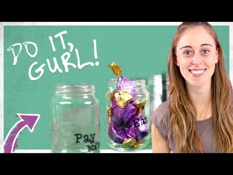 how to paint a jar