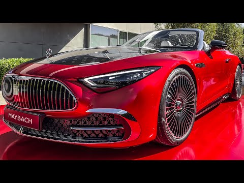 NEW MERCEDES MAYBACH SL 680! +SOUND! Most Luxurious Cabriolet! Exterior & Interior Walkaround 4k