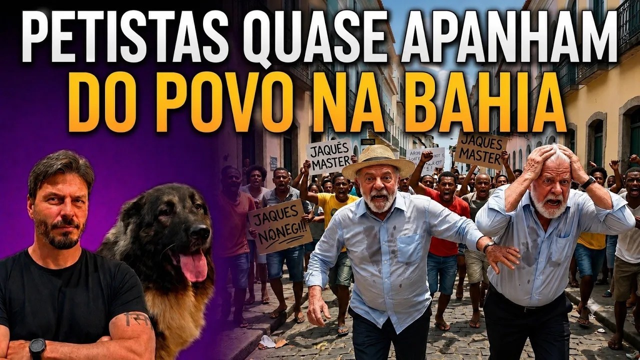 LULA E JAQUES WAGNER NÃO ESPERAVAM ESTA REAÇÃO DOS BAIANOS!