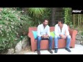 interview vip de bernard montiel pour bassin'people tv r�alis� par thierry alonso dans la villa de bernard au pyla sur mer, bassin d'arcachon.