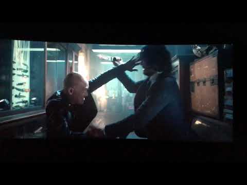 John Wick Throwing Knives Scene