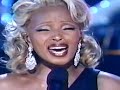 Mary J. Blige at Ray Charles Tribute