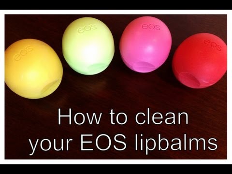 how to remove eos lip balm