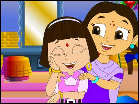 Cute, Baby, Animated, Rhyme, Telugu