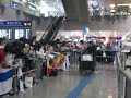 Alonso at the airport in Shanghai  - 2008 China GP