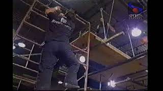 Tommy Dreamer vs. "Prime Time" Brian Lee: Scaffold Match (ECW 1996)