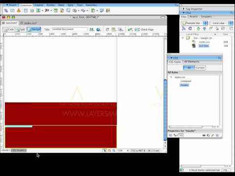 Learning to use CSS and has a Division of Columns in Dreamweaver Learning to use CSS and has a Division of Columns in Dreamweaver