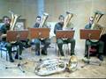 Tuba Quartett Virtuoso Gieslingen-Marsch (Teil 1)