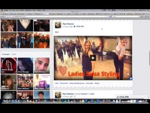 how to provide facebook link on website