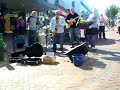 mjy busking in bournemouth, dorset uk. (the tune is soul limbo)