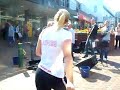 mjy busking in bournemouth, dorset uk. (the tune is soul limbo)