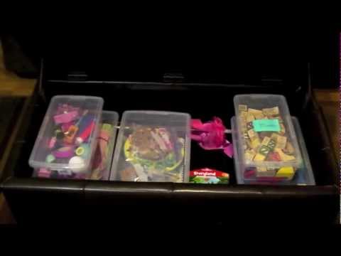 how to organize toys