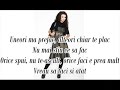 De ce nu pleci with lyrics