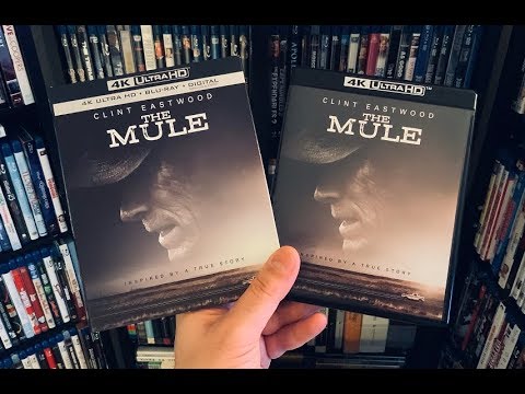 The Mule 4K BLU RAY REVIEW + Unboxing | Clint Eastwood