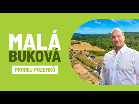 Video Prodej krásných dvou pozemků o výměře 1441 m2 nedaleko Dobříše - Malá Buková 