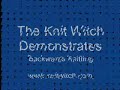 Backwards Knitting